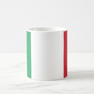Mug with the Italian red and white flag.