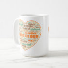Mug with Two Prints - Word Cloud