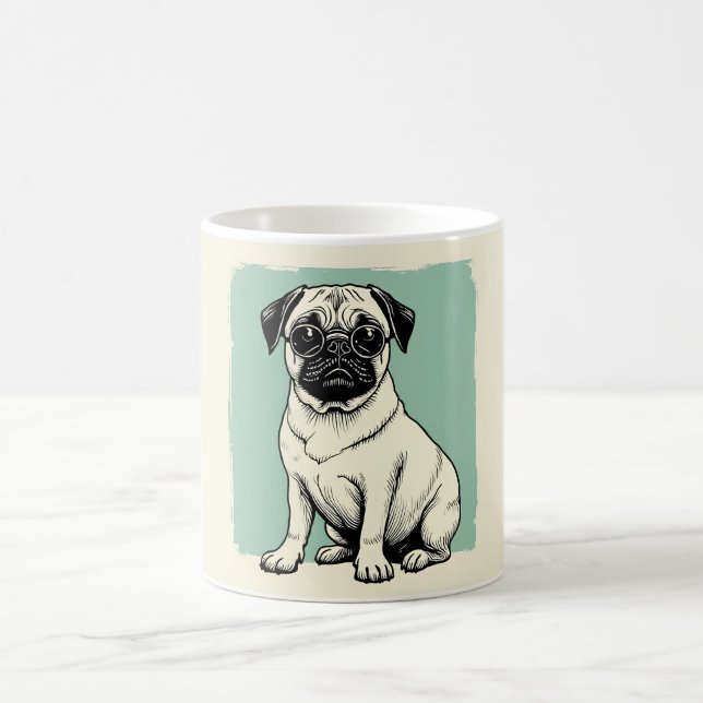 Mug with Valentine's Day design (Center)