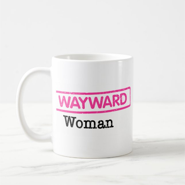 Mug with Wayward Woman Logo  (Left)