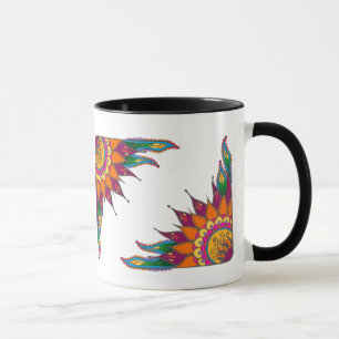 Mug with whimsical floral design / Illumination2