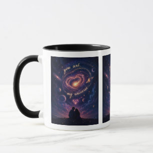 Mug You Are My Universe Universe Ilustration