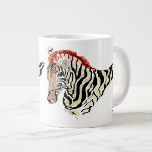Mug/ Zebra Large Coffee Mug