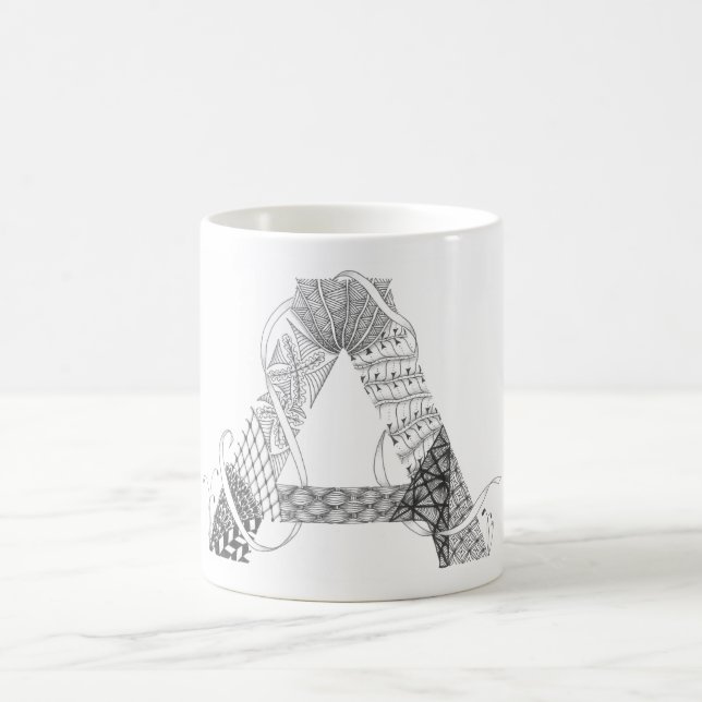 Mug - Zenletter "A" (Center)