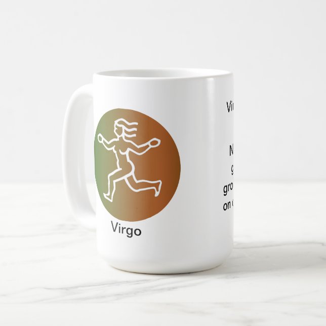 Mug - Zodiac Colour for Virgo (Front Left)