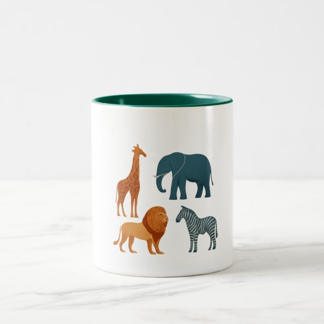 Mug - Zoo Animals (Center)