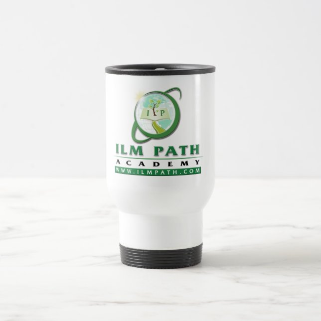 MUGCovered - Ilm Path Academy Logo Square Travel Mug (Center)