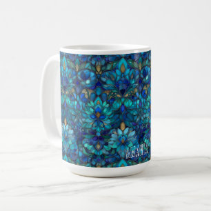 MugCustomizable Stained Glass Pattern  Coffee Mug