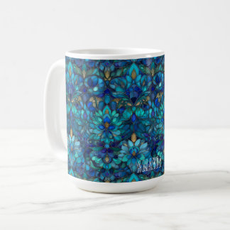 MugCustomizable Stained Glass Pattern Coffee Mug
