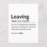 Mugfunny coworker leaving