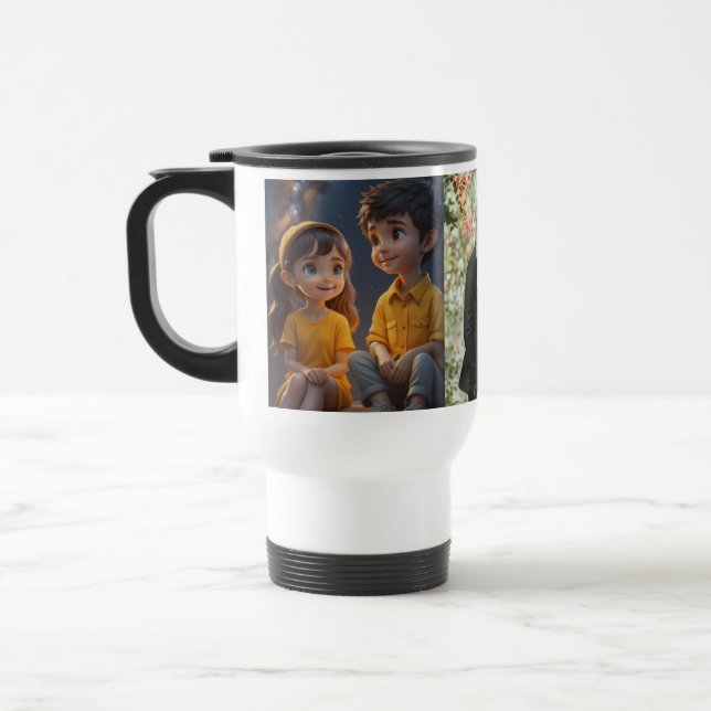 Mugg, gifts, wedding muggs travel mug (Left)