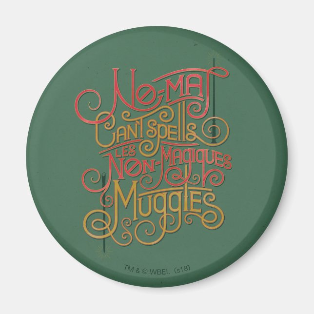 MUGGLE™ Localised Translations Graphic Magnet (Front)