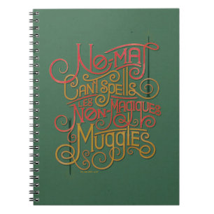 MUGGLE™ Localised Translations Graphic Notebook