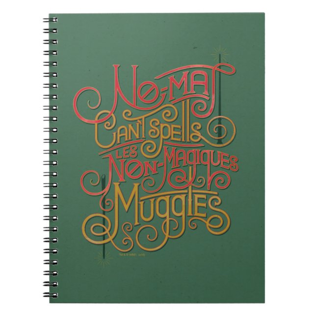 MUGGLE™ Localised Translations Graphic Notebook (Front)