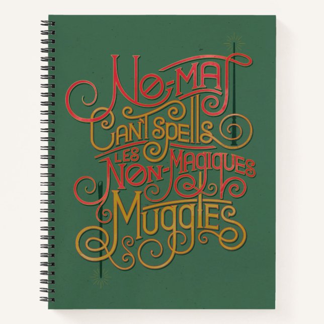 MUGGLE™ Localised Translations Graphic Notebook (Front)