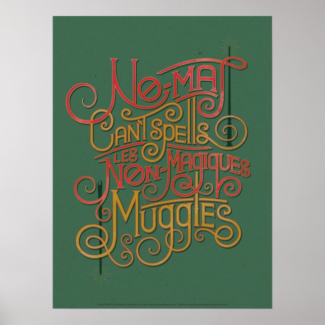 MUGGLE™ Localised Translations Graphic Poster (Front)