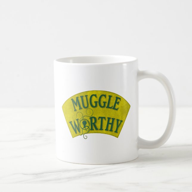 MUGGLE WORTHY™ COFFEE MUG (Right)