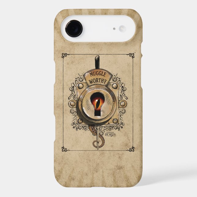 MUGGLE WORTHY™ Lock Case-Mate iPhone Case (Back)