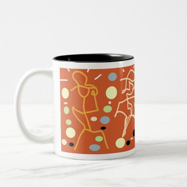 Muggles Aug23 num 3 Two-Tone Coffee Mug (Left)