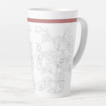 Mughal Design on a Large Latte Mug