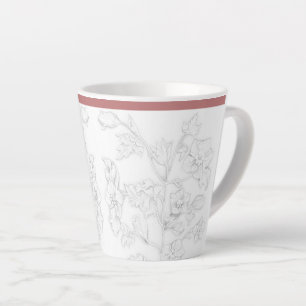 Mughal Design on a Small Latte Mug