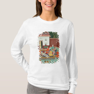 Mughal Emperor Feasting in a Courtyard T-Shirt