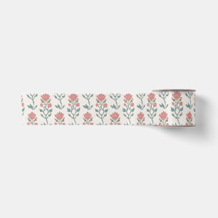 Mughal Floral Butta Satin Ribbon