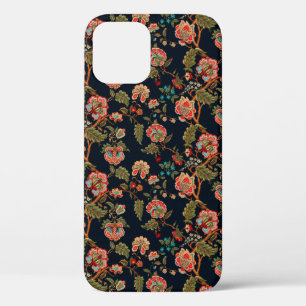 mughal motif ornament pattern multi color backgrou iPhone 12 case