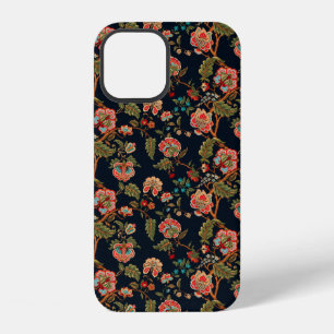mughal motif ornament pattern multi color backgrou iPhone 12 case