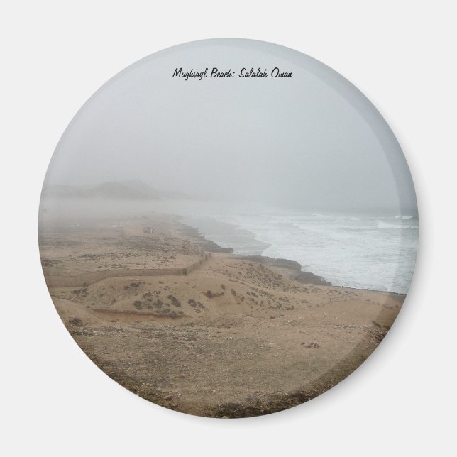 Mughsayl Beach (Salalah Oman) Magnet (Front)