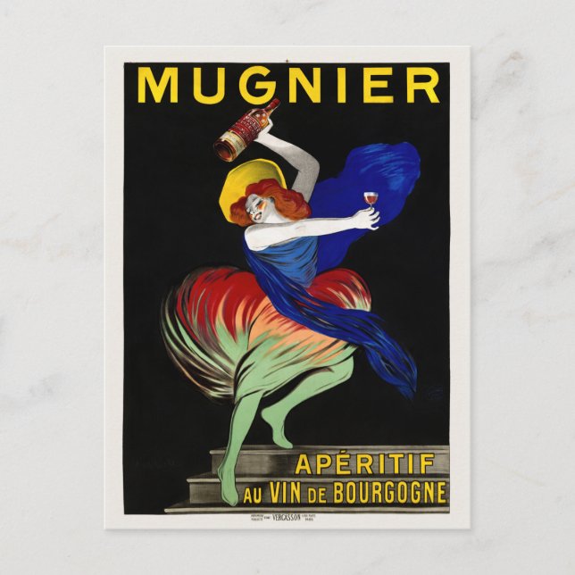 Mugnier Apéritif Leonetto Cappiello 1912 Vintage P Postcard (Front)