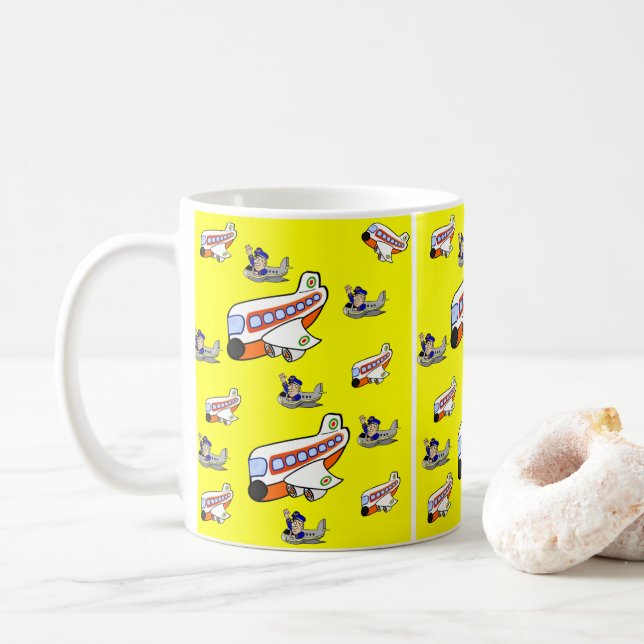 mugs aeroplanes (With Donut)