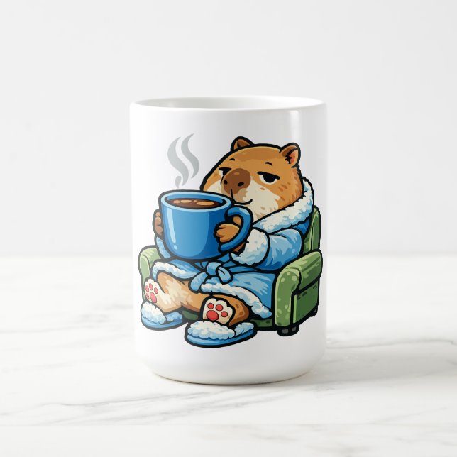 Mugs & Cups with a capybara (Center)
