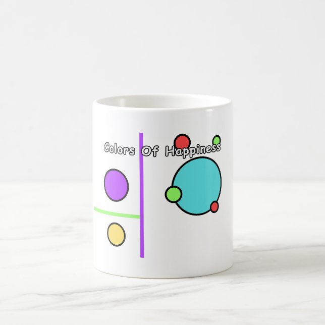 Mugs & Cups With A Colourful Theme (Center)