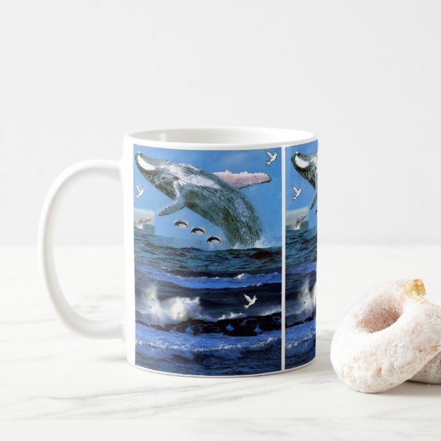 mugs dolphins (With Donut)