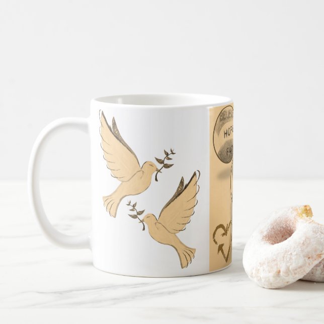 mugs doves (With Donut)