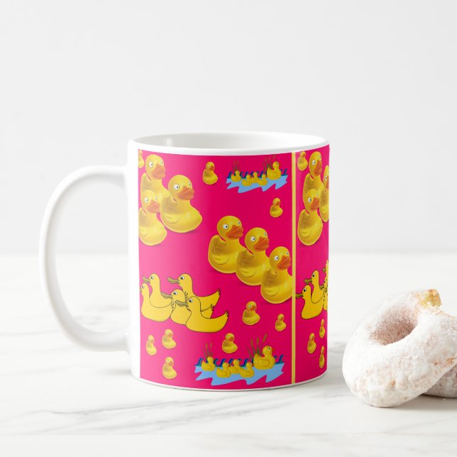 Mugs Ducks (With Donut)