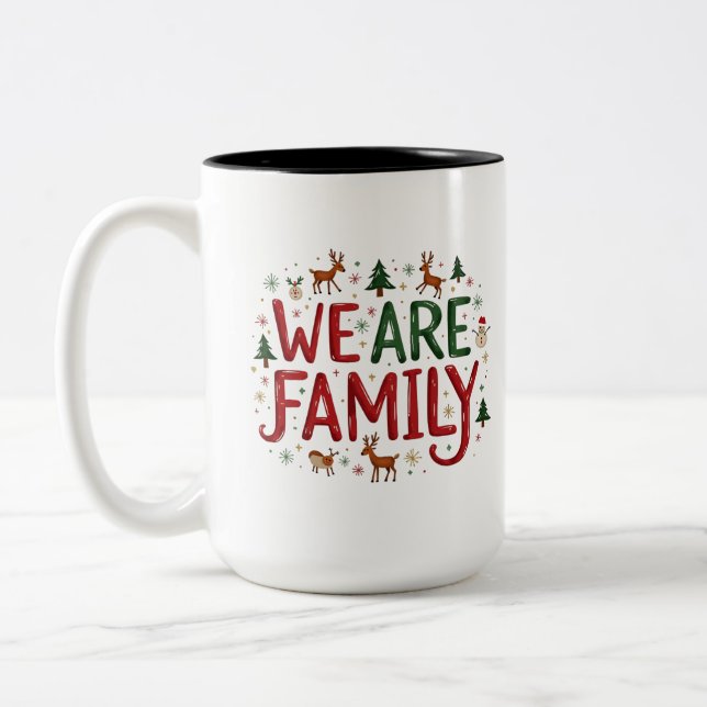 MUGS FAMILLY CHRISTMAS (Left)