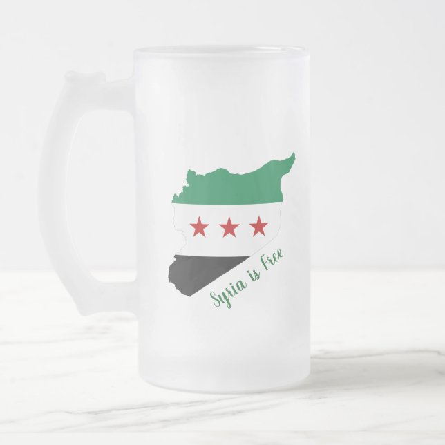 mugs - free syria map flag (Left)