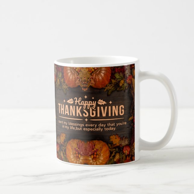 mugs | happy Thanksgiving  (Right)