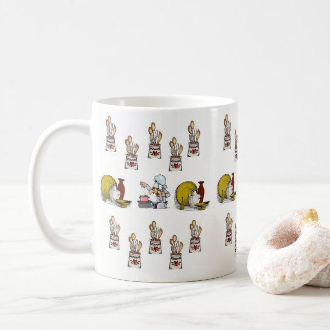 mugs kitchen (With Donut)