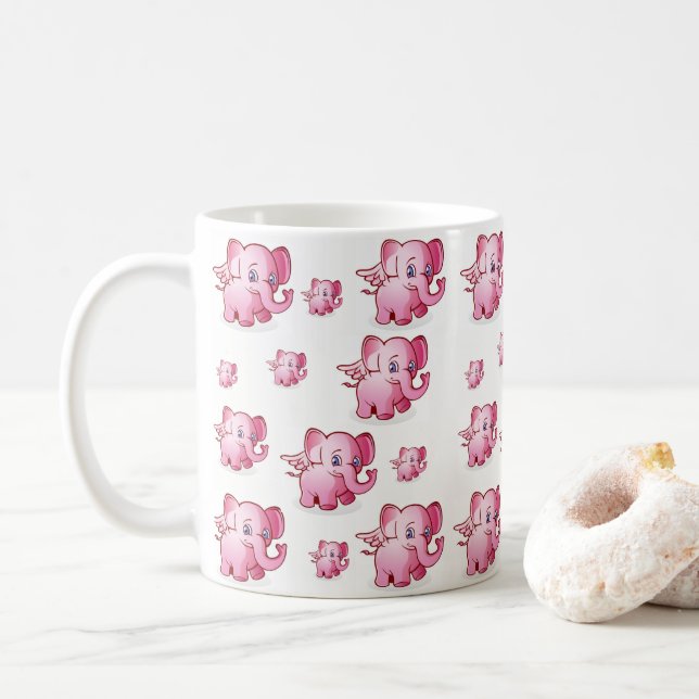 Mugs Pigs (With Donut)