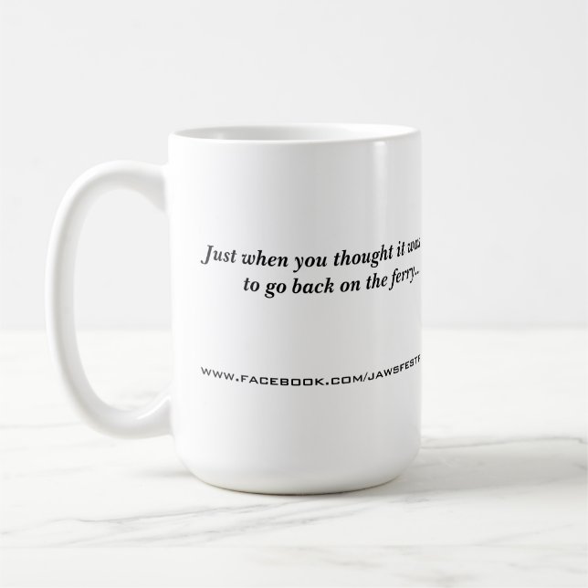 MUGS, STEINS, OR TRAVEL CUPS (Left)