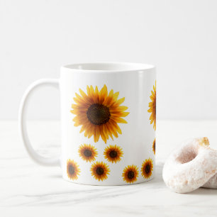 mugs sunflowers