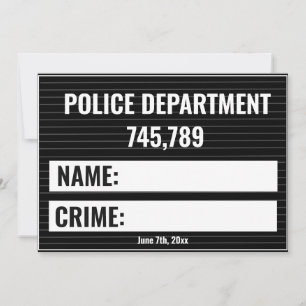Mugshot signboard generator template