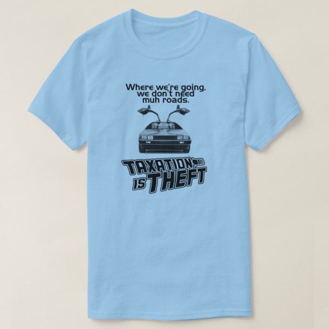 Muh Roads to the Future T-Shirt (Design Front)