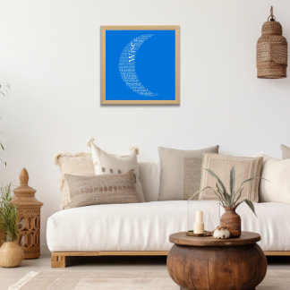 Muhammad Name Cloud Customisable Poster