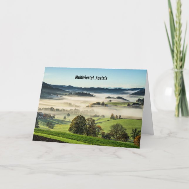 Muhlviertel, Austria Card (Front)