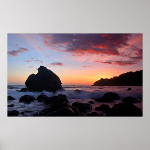 Muir Beach Sunset Poster