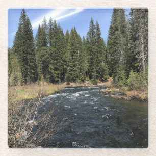 Muir Creek, Oregon Glass Coaster